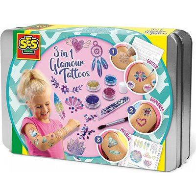 SES Creative 3 In 1 Glamour Tattoos 