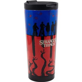 Stor Coffee Cup Stainless Steel 425 Ml Stranger Things Ποτήρι Θερμός  Stor Coffee Cup Stainless Steel 425 Ml Stranger Things Ποτήρι Θερμός