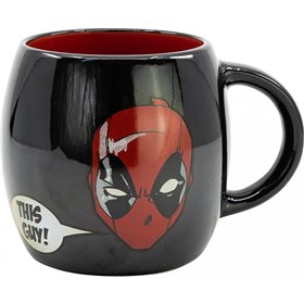 Stor Globe Κεραμική Κούπα 380 ML In Deadpool Gift Box  Stor Globe Κεραμική Κούπα 380 ML In Deadpool Gift Box