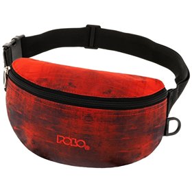 POLO Τσαντάκι Μέσης Gradient Simple (2022) - Red Gradient Κόκκινο 