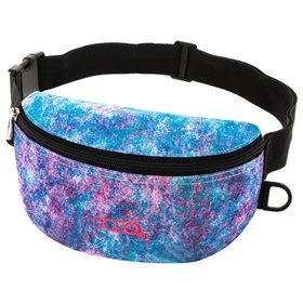 POLO Τσαντάκι Μέσης Gradient Simple (2022) - Aqua/Pink Gradient Γαλάζιο Ροζ 