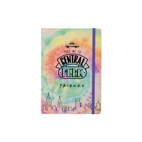 Blue Sky Studios Friends A5 Casebound Notebook – Tie Dye Σημειωματαριο Τα Φιλαρακια A5 