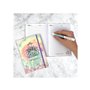 Blue Sky Studios friends notebook and pen set – tie dye Σημειωματαριο Με Στυλο Με Μηνυμα Τα Φιλαρακια 15x21cm 