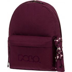 POLO Σακίδιο Original Scarf (2022) - (P.R.C.) (Eggplant - Μελιτζανι) 