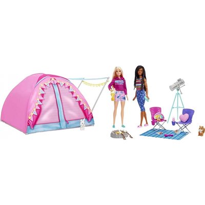 Mattel Barbie It Takes Two Camping Playset With Tent Σκηνη Camping Me Κουκλες 