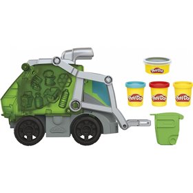 Hasbro Play-Doh Wheels 2-In-1 Garbage Truck 