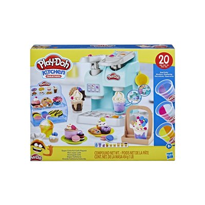 Hasbro Play-Doh Kitchen Creations Super Colourful Cafe Play Food Coffee 