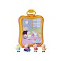 Hasbro Peppa Pig Peppas Club Friends Case Pack 2 Θήκη με 4 Φιγούρες 