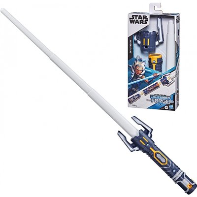 Hasbro Star Wars Lightsaber Forge Ahsoka Tano Extendable White 