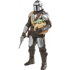 Hasbro Star Wars Galactic Action Mandalorian And Grogu  Hasbro Star Wars Galactic Action Mandalorian And Grogu