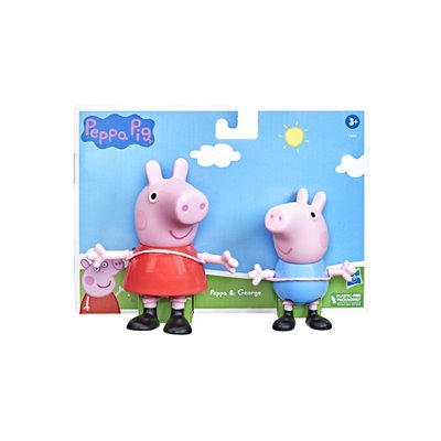 Hasbro Peppa Pig Peppa And George Fun Pack Φιγούρες 