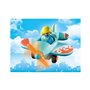 Playmobil 1.2.3 Bay Games Πιλότος με αεροπλανάκι 