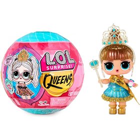 MGA Entertainment LOL Surprise Queens Dolls With 9 Surprises Including Doll, Fashions, And Royal Themed Accessories  MGA Entertainment LOL Surprise Queens Dolls With 9 Surprises Including Doll, Fashions, And Royal Themed Accessories