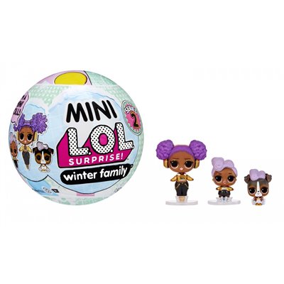 MGA Entertainment L.O.L. Surprise Mini Winter Family Κουκλα Σειρα 2 - 1 τμχ 