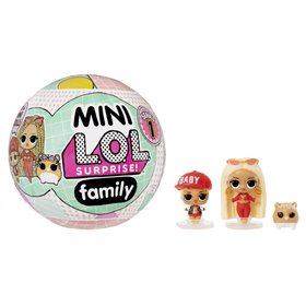 MGA Entertainment L.O.L. Surprise Mini Family Κούκλα Σειρά 1 - 1 τμχ  MGA Entertainment L.O.L. Surprise Mini Family Κούκλα Σειρά 1 - 1 τμχ