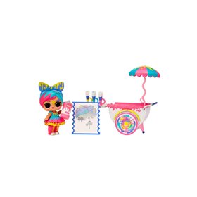 MGA Entertainment L.O.L. Surprise Furniture Playset with Doll - Splatters + Art Cart  MGA Entertainment L.O.L. Surprise Furniture Playset with Doll - Splatters + Art Cart