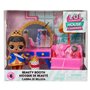 MGA Entertainment L.O.L. Surprise Furniture Playset with Doll - Her Majesty + Beauty Booth 