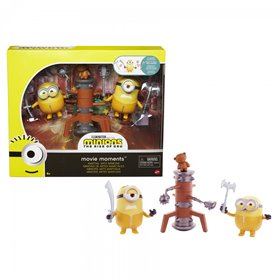 Mattel mns φιγουρες σετ των 2 με αξεσουαρ Movie Moments Martial Arts 