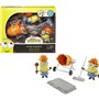 Mattel mns φιγουρες σετ των 2 με αξεσουαρ Movie Moments Mixed Up Minions 