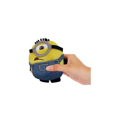 Mattel Λούτρινο Squeeze&039n sing Minnion με Ήχους Carl 