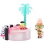 MGA Entertainment LOL Surprise OMG House Of Surprises Hot Tub Playset With Yacht B.B. Collectible Doll And 8 Surprises 