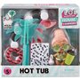 MGA Entertainment LOL Surprise OMG House Of Surprises Hot Tub Playset With Yacht B.B. Collectible Doll And 8 Surprises 