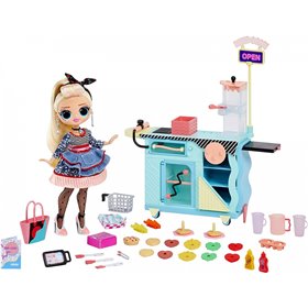 MGA Entertainment L.O.L. Surprise OMG I AM- Diner Κούκλα Σεφ Playset  MGA Entertainment L.O.L. Surprise OMG I AM- Diner Κούκλα Σεφ Playset