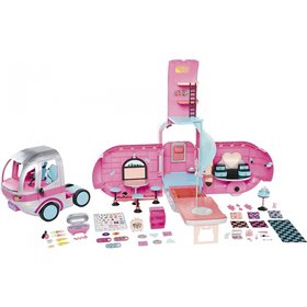 MGA Entertainment LOL Surprise OMG Glamper Fashion Camper Doll Playset With 55+ Surprises, Fully-Furnished With Light Up Pool  MGA Entertainment LOL Surprise OMG Glamper Fashion Camper Doll Playset With 55+ Surprises, Fully-Furnished With Light Up Pool