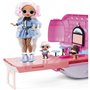 MGA Entertainment LOL Surprise OMG Glamper Fashion Camper Doll Playset With 55+ Surprises, Fully-Furnished With Light Up Pool 