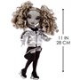 MGA Entertainment Rainbow High Shadow Series 1 Nicole Steel- Grayscale Fashion Doll 