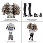 MGA Entertainment Rainbow High Shadow Series 1 Nicole Steel- Grayscale Fashion Doll 