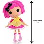 MGA Entertainment Lalaloopsy Doll Sweetie Candy Ribbon And Pet Puppy, 13 Taffy Candy-Inspired Doll With Pink/Yellow Outfit And A