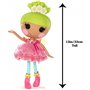 MGA Entertainment Lalaloopsy Doll Sweetie Candy Ribbon And Pet Puppy, 13 Taffy Candy-Inspired Doll With Pink/Yellow Outfit And A