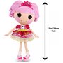 MGA Entertainment Lalaloopsy Doll- Jewel Sparkles And Pet Persian Cat, 13 Princess Doll With Pink Hair, Pink Outfit And Accessor