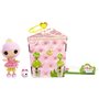 MGA Entertainment Lalaloopsy Littles Doll- Trinket Sparkles And Pet Yarn Ball Kitten, 7 Princess Doll With Pink Outfit And Acces