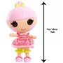 MGA Entertainment Lalaloopsy Littles Doll- Trinket Sparkles And Pet Yarn Ball Kitten, 7 Princess Doll With Pink Outfit And Acces