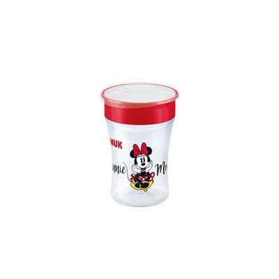 NUK Disney Evo Magic Cup Χείλος και Καπάκι Mickey &amp Minnie 230ml 8μ+ 1τμχ. 