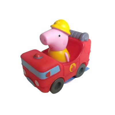 Hasbro Peppa Pig Peppas Adventures Little Buggy Κόκκινο Πυροσβεστικό Όχημα 