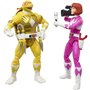 Hasbro MMPR/TMNT Lightning: Mike and April as Yellow and Pink Rangers Action Figure 2-Pack  