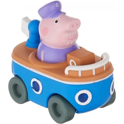 Hasbro Peppa Pig Peppas Adventures Little Buggy Vehicle Grandpa Στο Σκάφος Του 