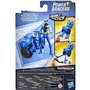 Hasbro Power Rangers Dino Fury Rip N Go Tricera Battle Rider And Blue Ranger 6-Inch-Scale Vehicle 