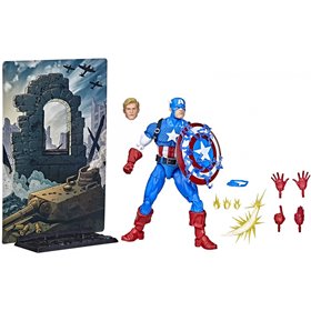 Hasbro Marvel Legends 20Th Anniversary Series 1 Captain America 6-Ιντσών Δράση Σχήμα  Hasbro Marvel Legends 20Th Anniversary Series 1 Captain America 6-Ιντσών Δράση Σχήμα