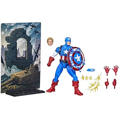 Hasbro Marvel Legends 20Th Anniversary Series 1 Captain America 6-Ιντσών Δράση Σχήμα 