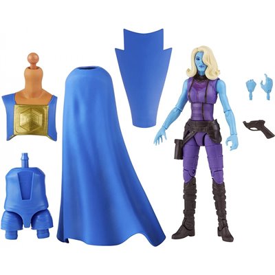 Hasbro Marvel Legends Series 6-Inch Scale Heist Nebula, Premium Design, 1 Figure, Accessory, And 2 Build-A-Figure 