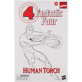 Hasbro Φιγούρα Marvel Legends Fantastic Four : Retro Collection - Johnny Storm Figure (15Cm)  Hasbro Φιγούρα Marvel Legends Fantastic Four : Retro Collection - Johnny Storm Figure (15Cm)