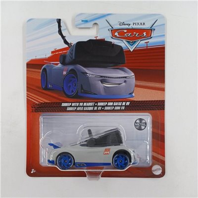 Mattel Disney/Pixar Cars Sudeep With Vr Headset Αυτοκινητάκι Die-Cast  