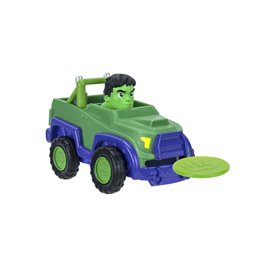 Jazwares Spidey - Φιγούρα 5cm με όχημα W1 - Hulk  Jazwares Spidey - Φιγούρα 5cm με όχημα W1 - Hulk