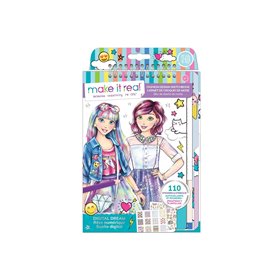 Make It Real Fashion Design Sketchbook Digital Dream 