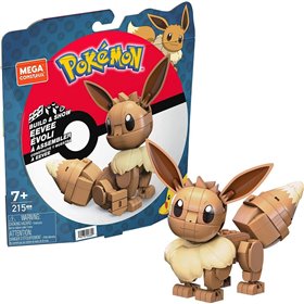 MEGA Pokemon Eevee Construction Set 215 Τεμάχια  MEGA Pokemon Eevee Construction Set 215 Τεμάχια