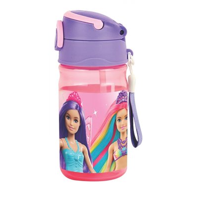 GIM Παγούρι Πλαστικό Barbie 350Ml 